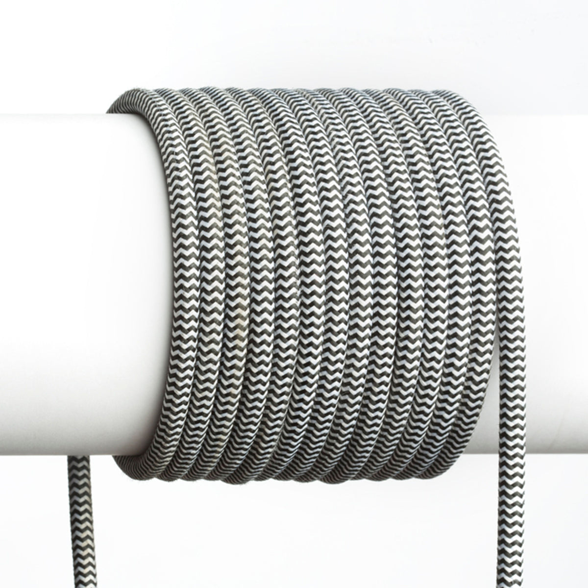 RENDL shades, shade bases, pendent sets FIT 3x0,75 PPM textile cable black/white  R12216 1