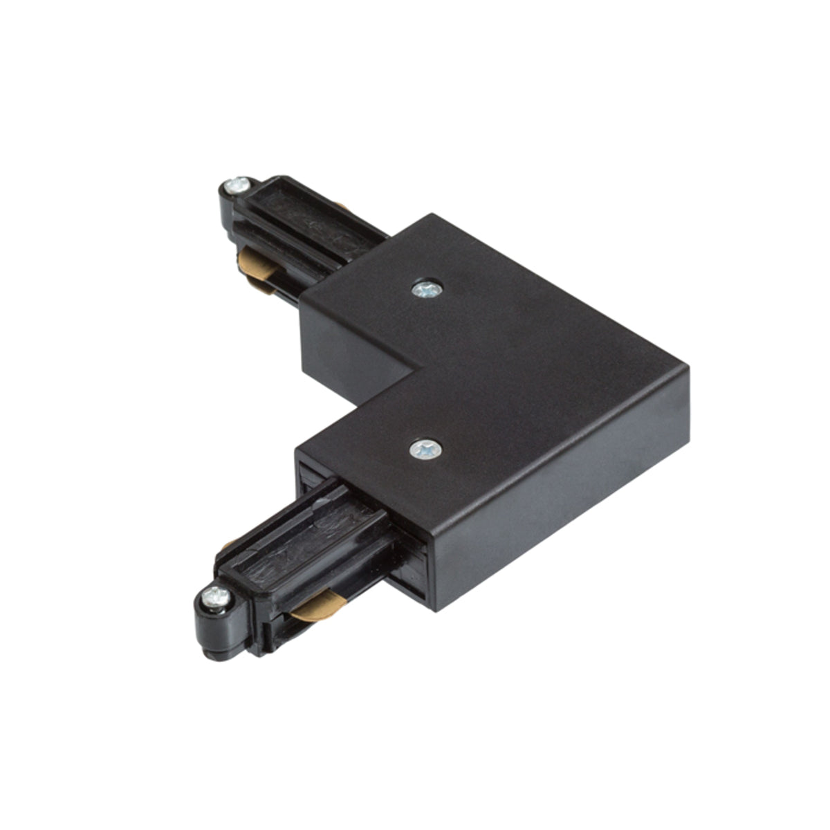 RENDL 1-circuit track system 1F L connector (outer polarity) black  230V  R12267 1