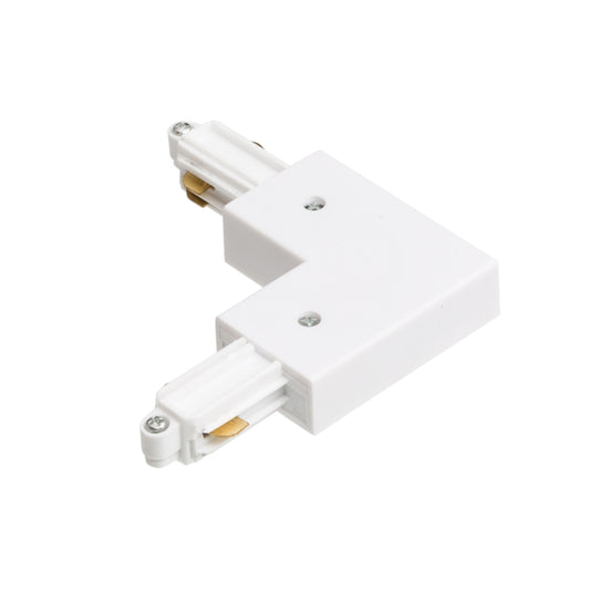 RENDL 1-circuit track system 1F L connector (inner polarity) white  230V  R12269 1