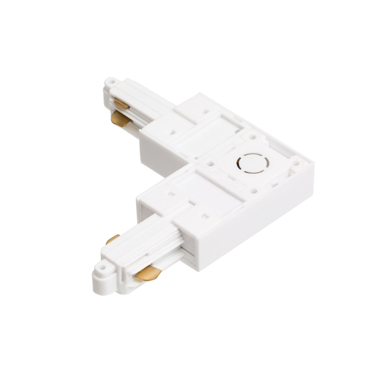RENDL 1-circuit track system 1F L connector (inner polarity) white  230V  R12269 2