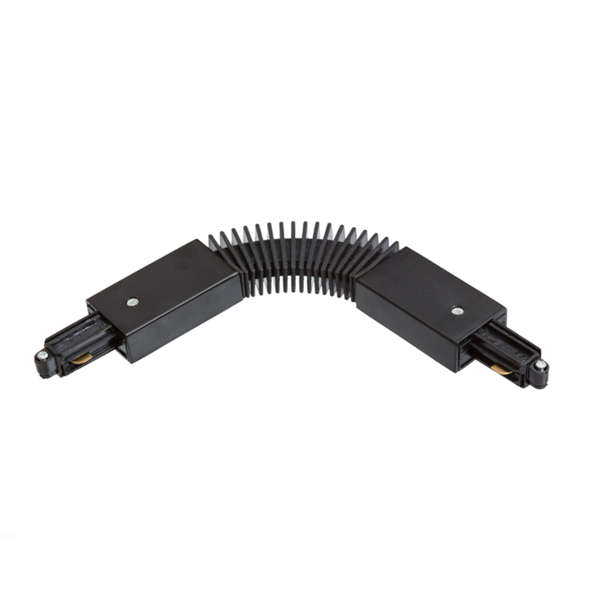 RENDL 1-circuit track system 1F flex connector black 230V  R12282 1