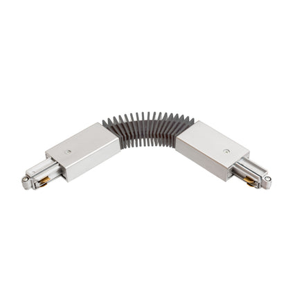 RENDL 1-circuit track system 1F flex connector silver grey  230V  R12283 1