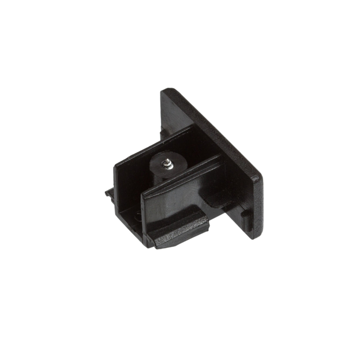 RENDL 1-circuit track system 1F end cap black  R12291 2