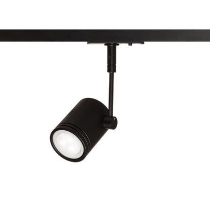 RENDL 1-circuit track system BEEBA I for 1-circuit tracks black  230V LED GU10 8W R12310 1