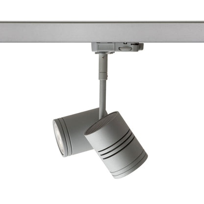 RENDL 3-circuit track system BEEBA II for 3-circuit tracks silver grey  230V LED GU10 2x8W R12312 4