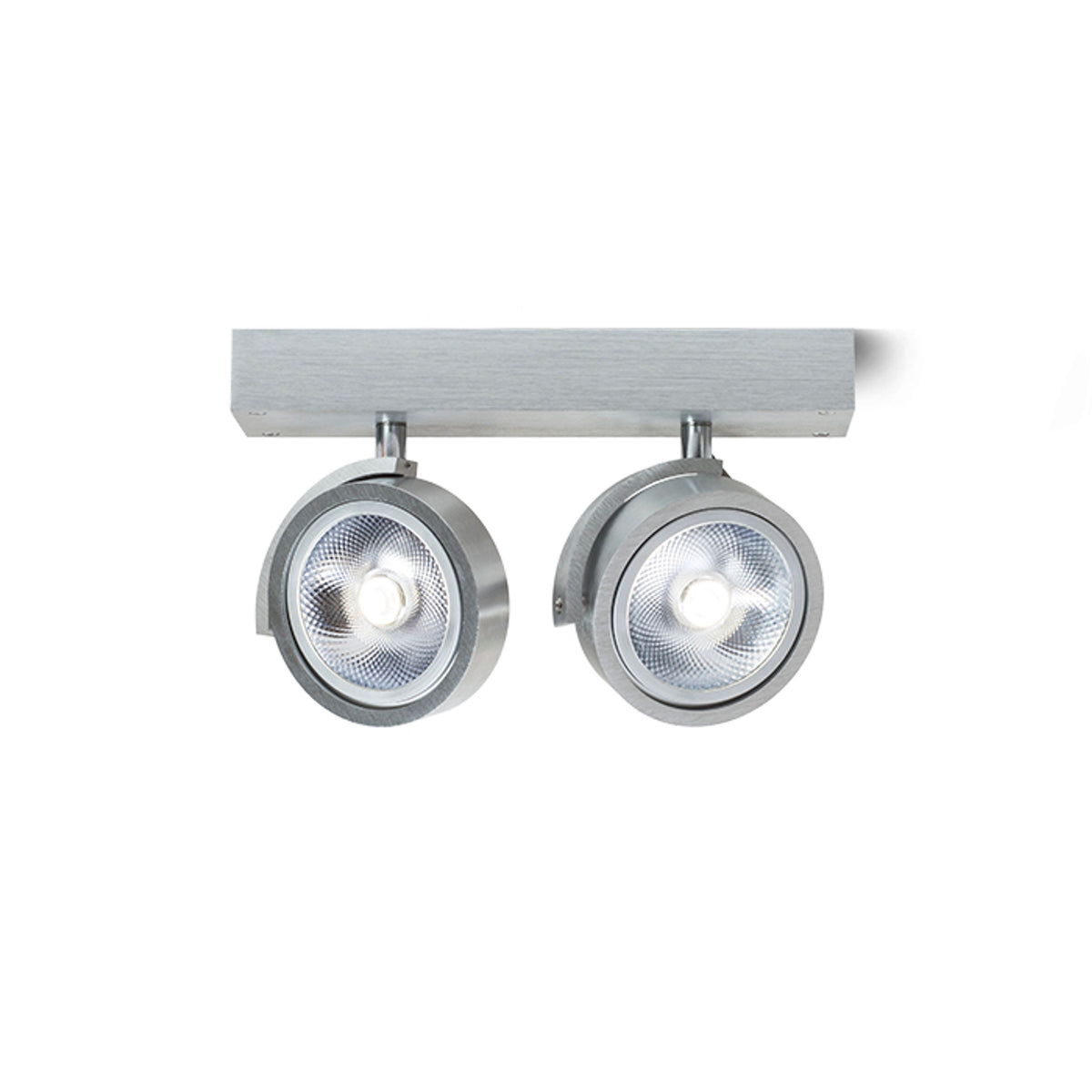 RENDL Outlet KELLY II wall  brushed aluminum 230V LED G53 2x15W R12328 2