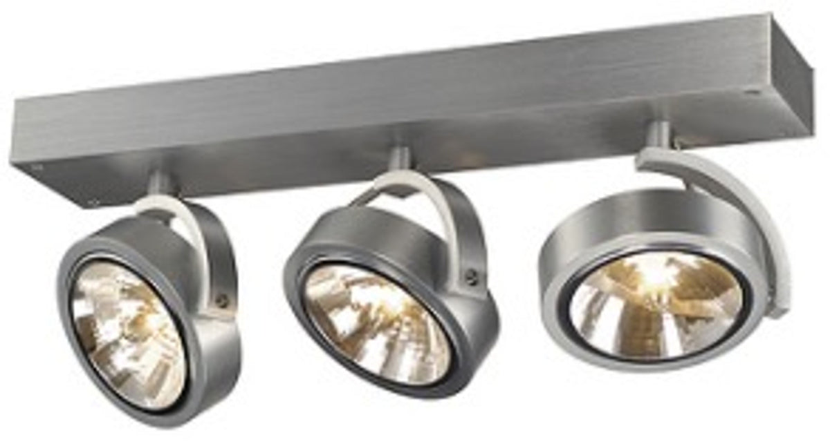 RENDL Outlet KELLY III wall  brushed aluminum 230V LED G53 3x15W R12331 1