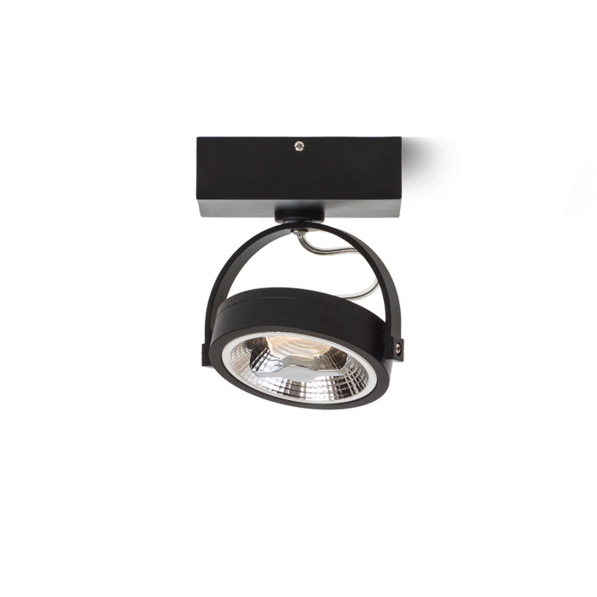 RENDL spotlight KELLY LED I wall black 230V LED 12W 24° 3000K R12333 5