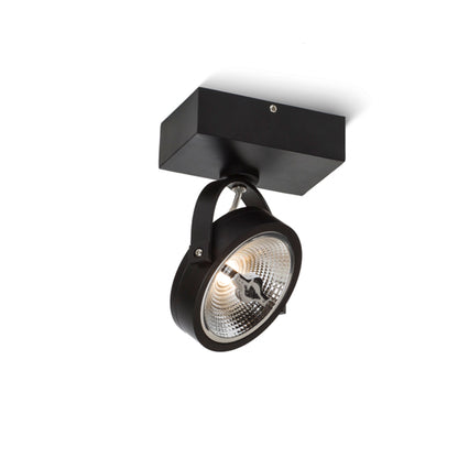 RENDL spotlight KELLY LED I wall black 230V LED 12W 24° 3000K R12333 6