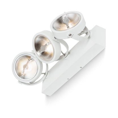 RENDL spotlight KELLY LED III wall white  230V LED 3x12W 24°  3000K R12336 4