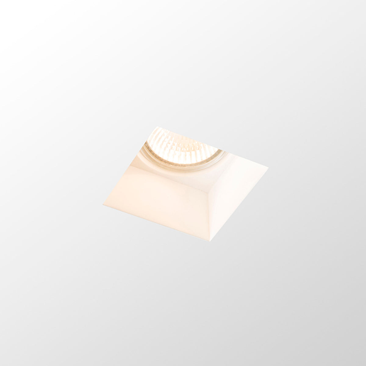 RENDL recessed light QUO SQ I recessed  plaster 230V LED GU10 8W R12360 2