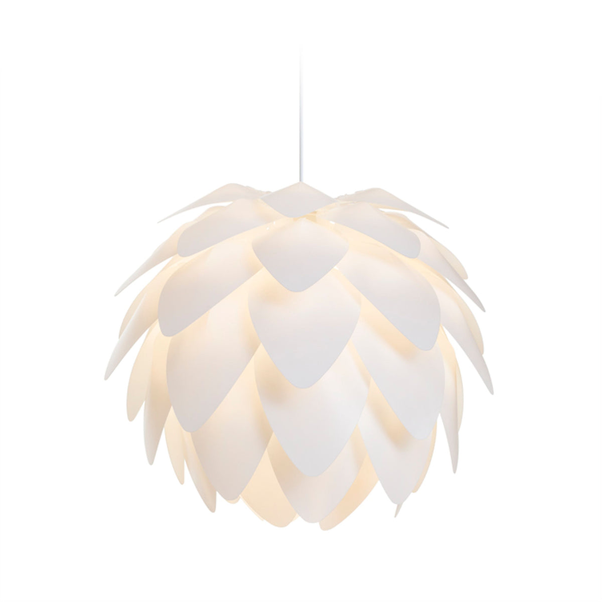 RENDL pendant lamp ENCOMBRE pendant  white PVC 230V LED E27 15W R12381 1