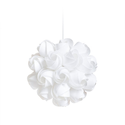 RENDL pendant lamp COCO pendant  white PVC 230V LED E27 15W R12384 6