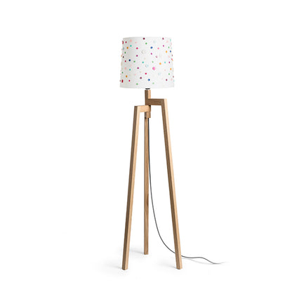 RENDL shades, shade bases, pendent sets DELISA 35/30 shade white buttons  max. 28W R12389 7