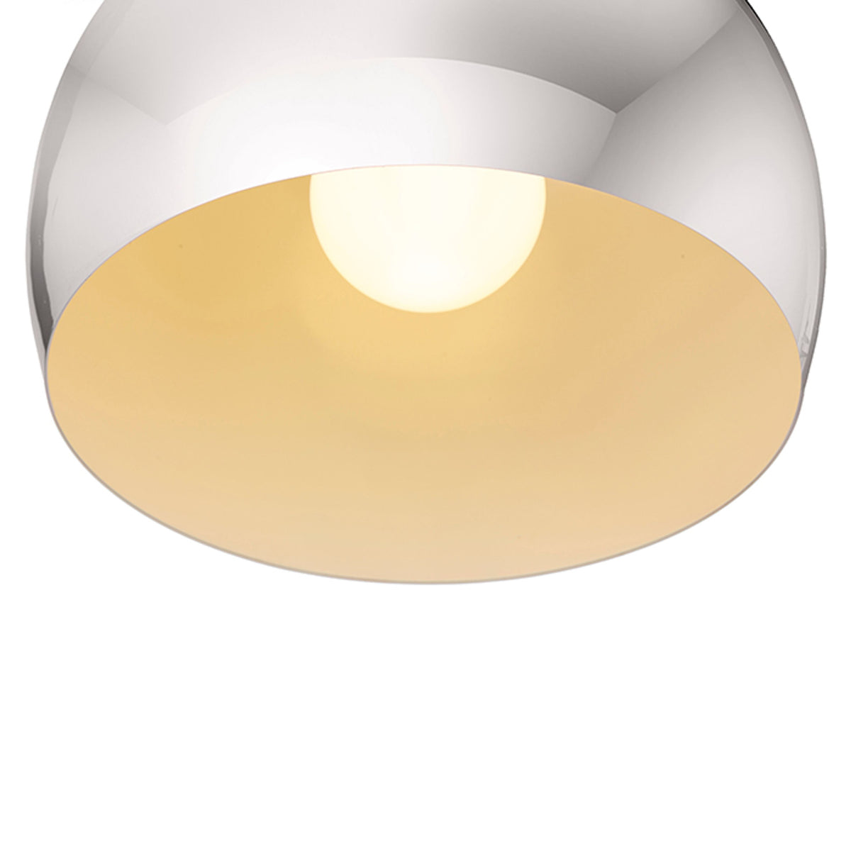 RENDL pendant lamp ASTON 30 pendant  chrome 230V LED E27 15W R12394 2