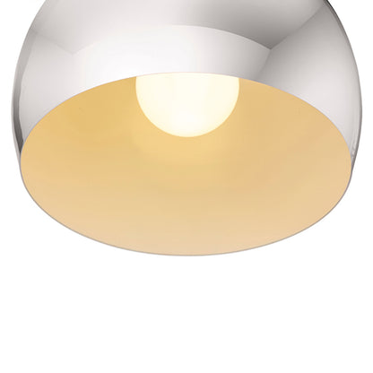 RENDL pendant lamp ASTON 30 pendant  chrome 230V LED E27 15W R12394 2