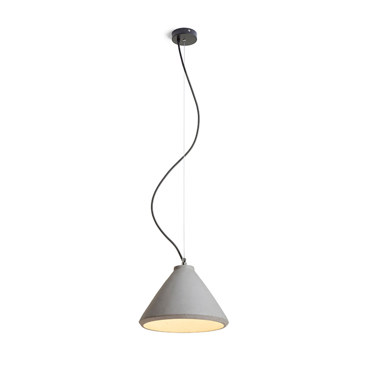 RENDL pendant lamp RADICAL pendant  concrete 230V LED E27 15W R12416 7