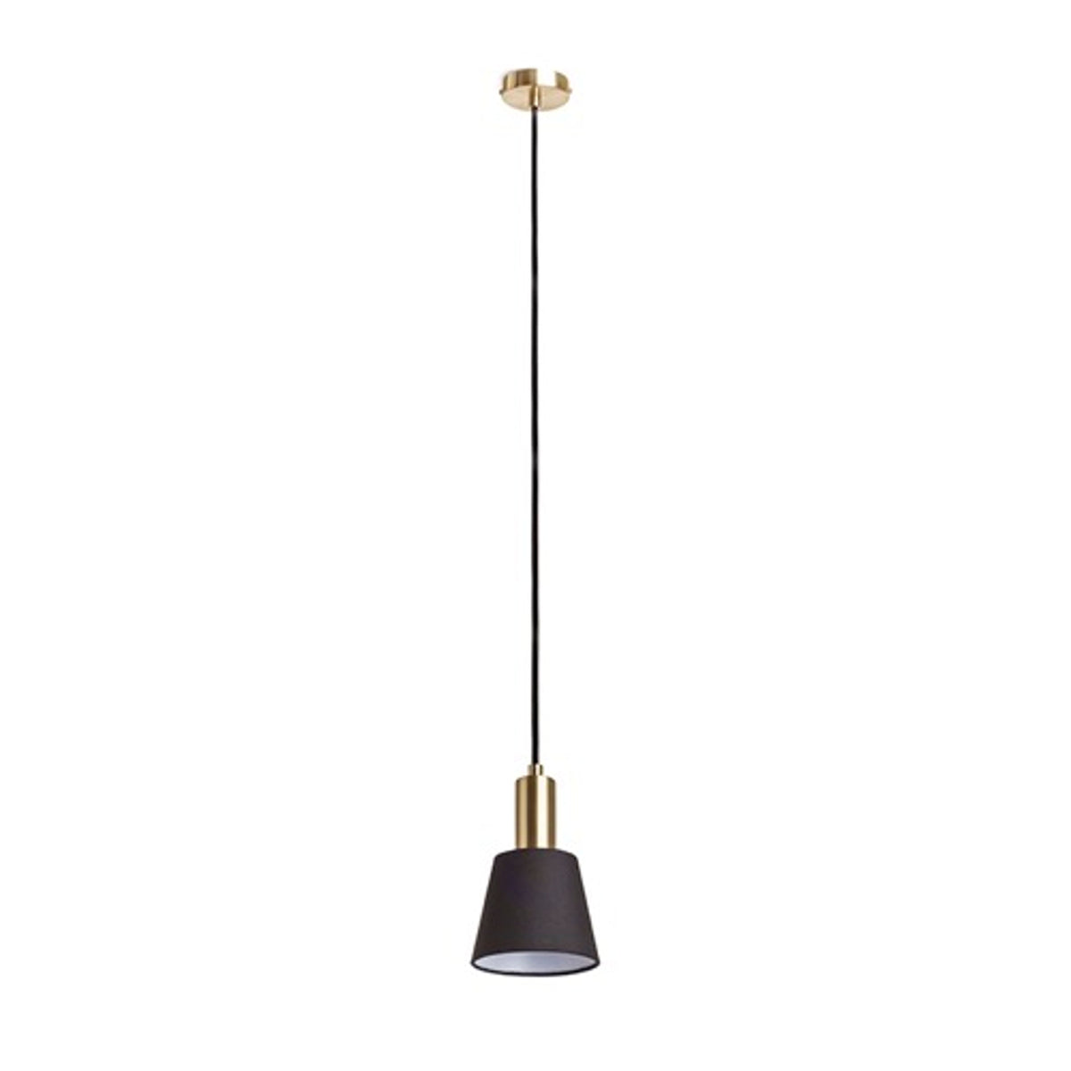 RENDL Outlet ICAR pendant black/gold  230V LED E27 11W R12418 1