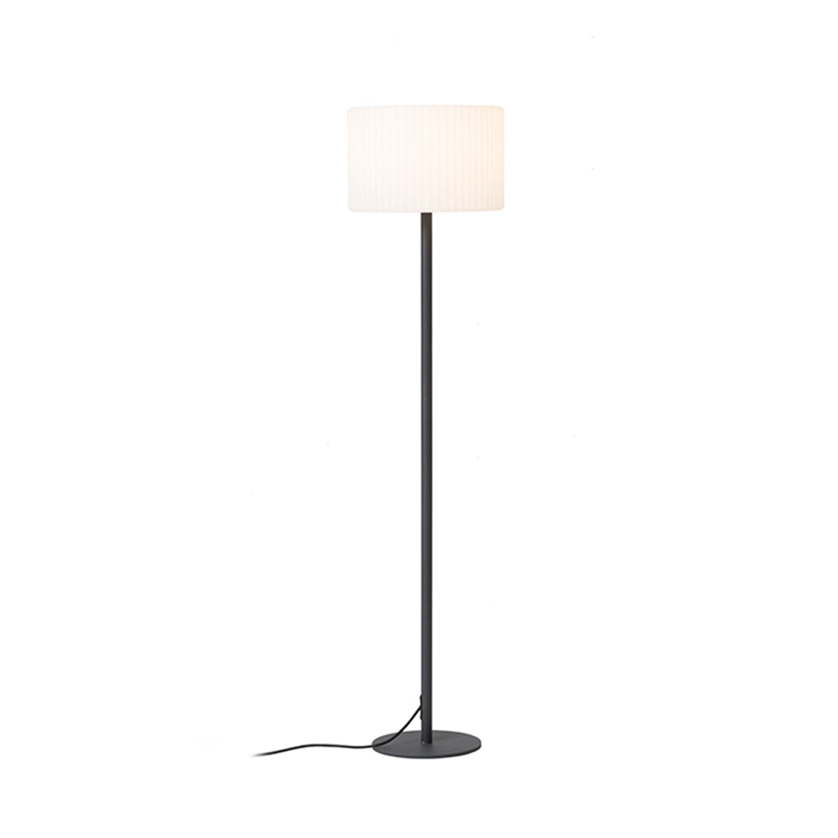 RENDL outdoor lamp BOSANNA 150 floor anthracite grey satinated PE 230V LED E27 15W IP65 R12421 2