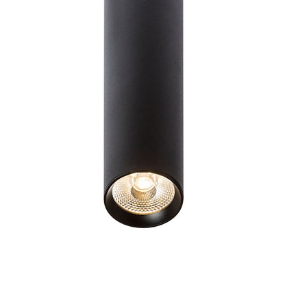 RENDL pendant lamp RIGA 28 pendant black  230V LED 6W 38°  3000K R12459 6