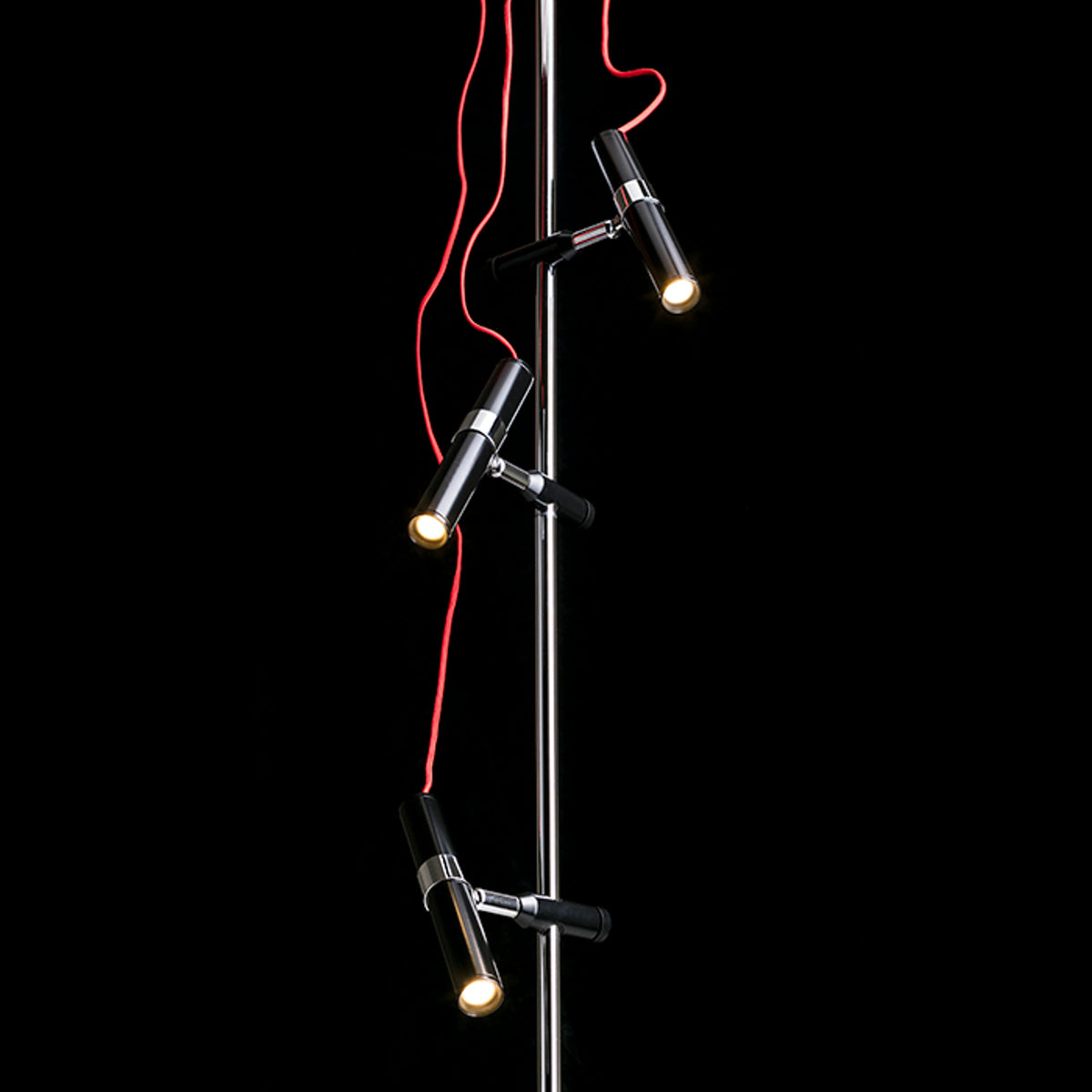 RENDL Outlet VIPER III ceiling black chrome 230V LED 3x3W 60° 3000K R12460 3