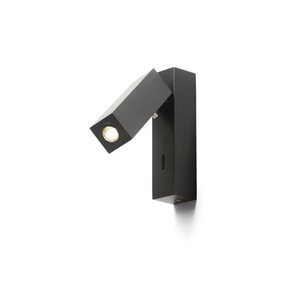 RENDL spotlight FADO I wall black 230V LED 3W 45° 4000K R12473 1