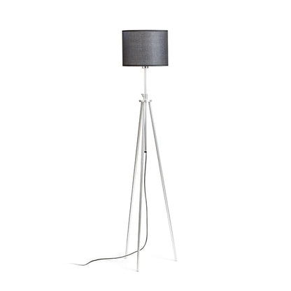 RENDL floor lamp GARDETTE floor black aluminum 230V LED E27 15W R12489 5