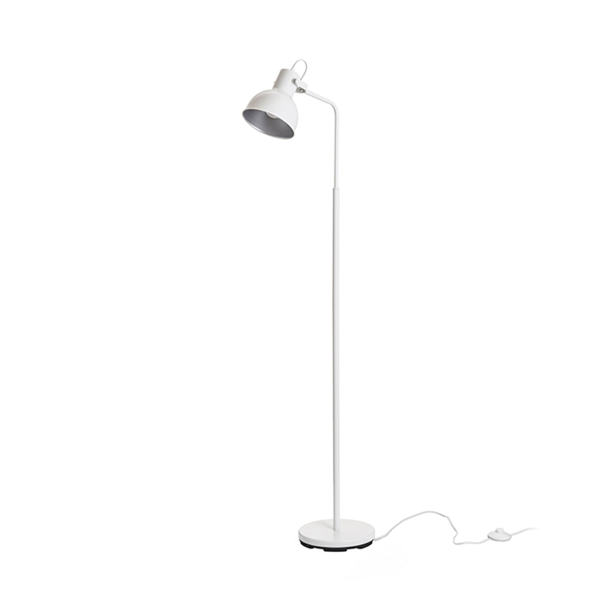 RENDL floor lamp ROSITA floor white/silver grey  230V LED E27 11W R12513 1