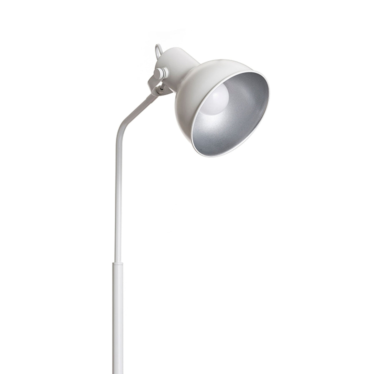 RENDL floor lamp ROSITA floor white/silver grey  230V LED E27 11W R12513 4
