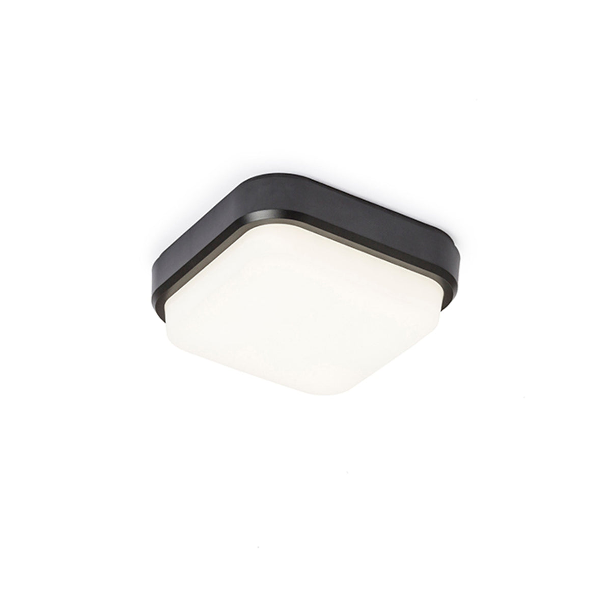 RENDL outdoor lamp TARIS SQ 17 surface mounted black plastic 230V LED 8W IP54 3000K R12525 2