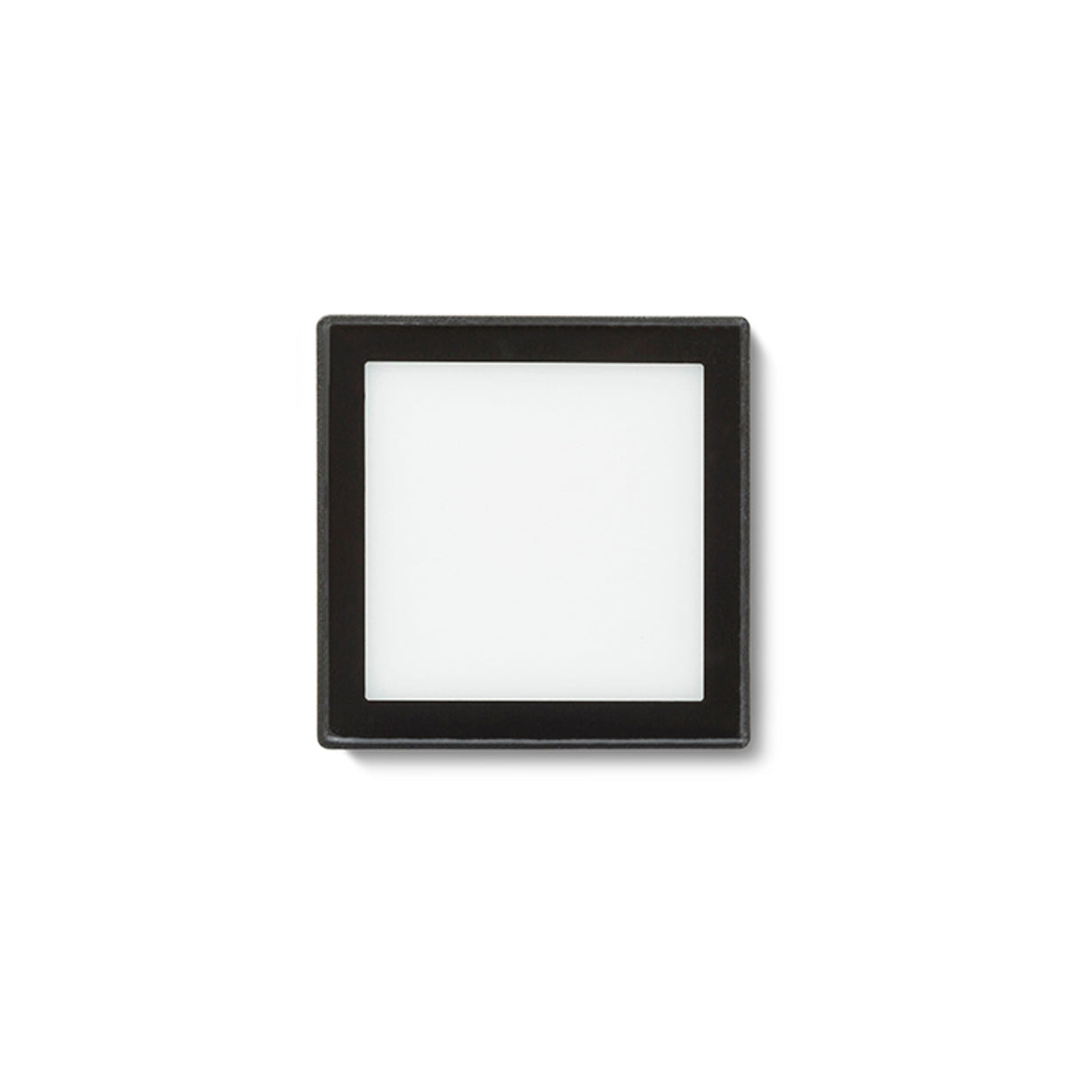 RENDL outdoor lamp DEJAVU SQ 9 recessed black 230V LED 3.5W IP65 3000K R12530 5
