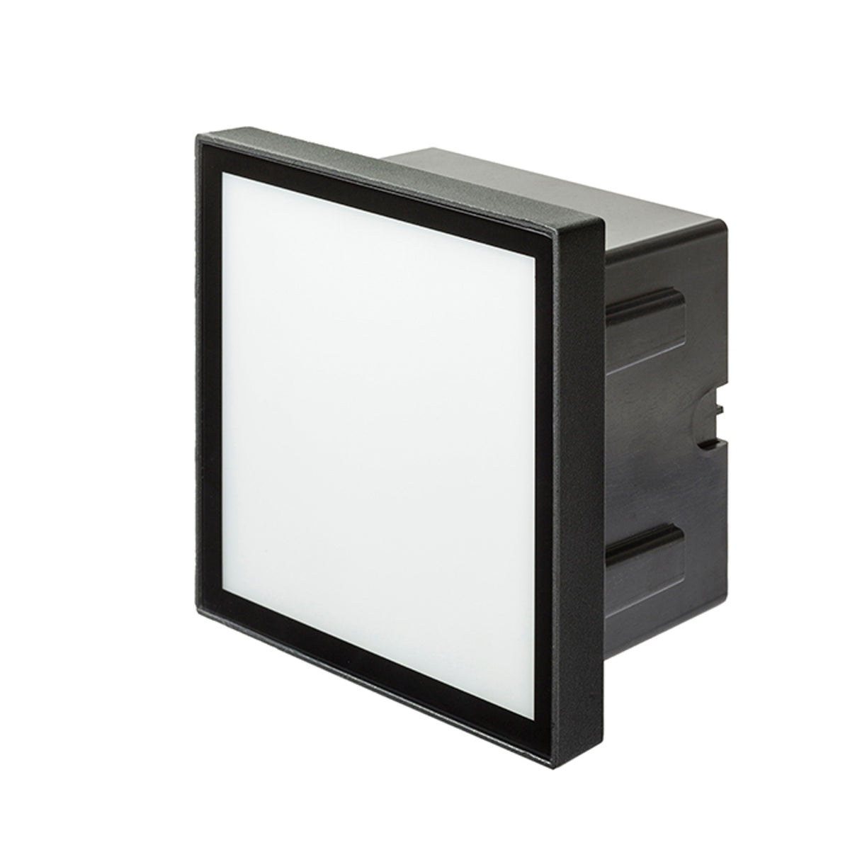 RENDL outdoor lamp DEJAVU SQ 14 recessed black 230V LED 6W IP65 3000K R12531 3