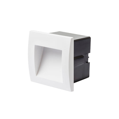 RENDL outdoor lamp GORDIQ S recessed white 230V LED 1.5W IP65 3000K R12533 4