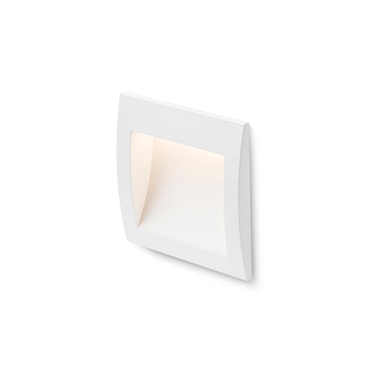 RENDL outdoor lamp GORDIQ M recessed white 230V LED 3W IP65 3000K R12535 1