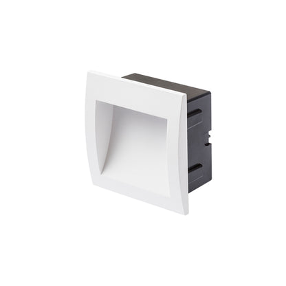 RENDL outdoor lamp GORDIQ M recessed white 230V LED 3W IP65 3000K R12535 3