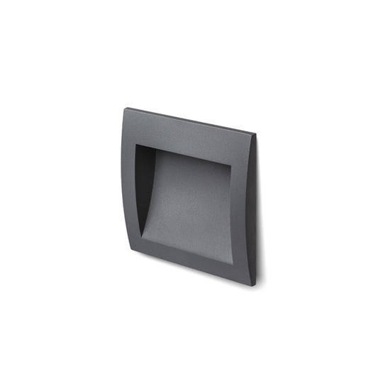 RENDL outdoor lamp GORDIQ M recessed anthracite grey 230V LED 3W IP65 3000K R12536 1