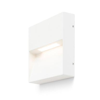 RENDL outdoor lamp AQILA SQ wall white  230V LED 6W IP54  3000K R12542 6