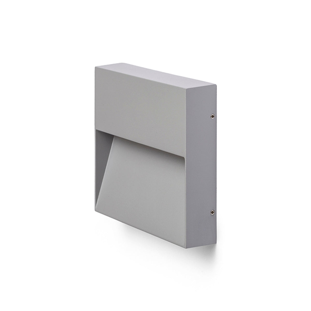 RENDL  AQILA SQ wall grey  230V LED 6W IP54  3000K R12543 2