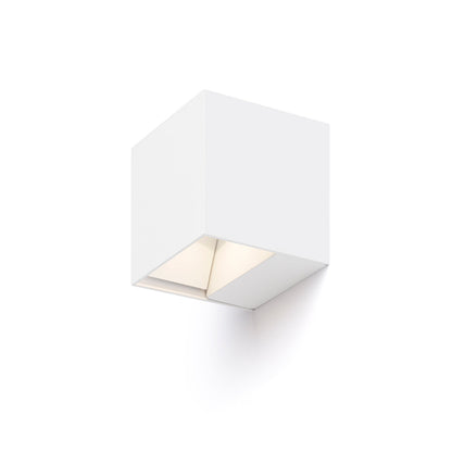 RENDL outdoor lamp CARRE wall white  230V LED 2x3W IP54  3000K R12556 1