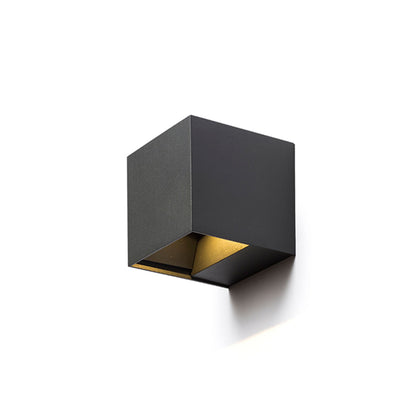 RENDL outdoor lamp CARRE wall anthracite grey  230V LED 2x3W IP54  3000K R12557 1