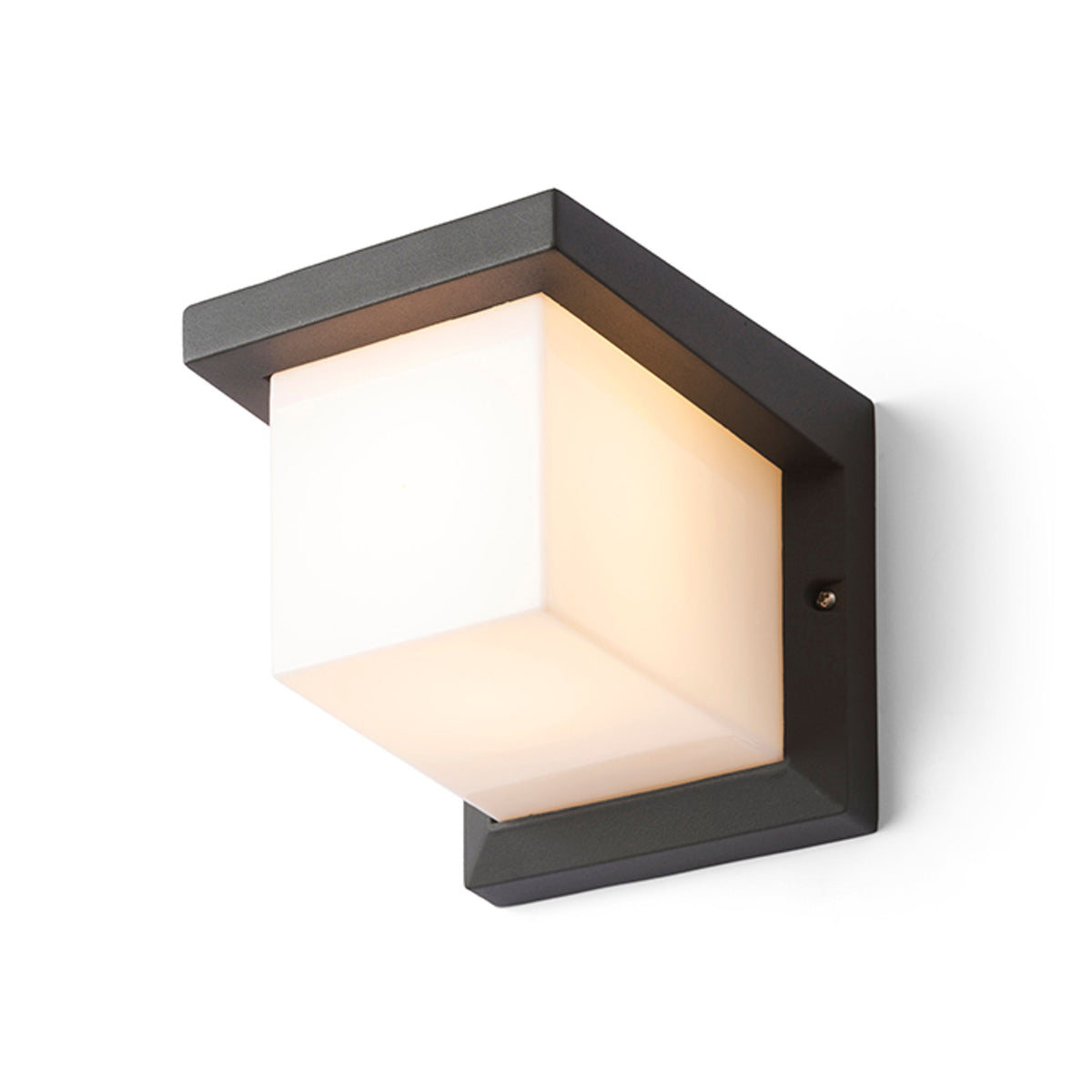 RENDL outdoor lamp HIDE SQ wall anthracite grey  230V LED E27 15W IP44 R12560 6
