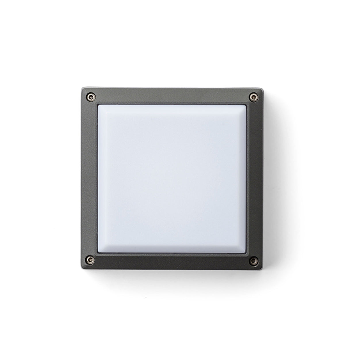 RENDL outdoor lamp DELTA 145 surface mounted anthracite grey  230V GX53 9W IP54 R12563 2