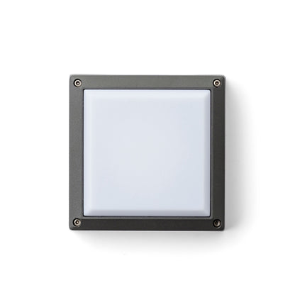 RENDL outdoor lamp DELTA 145 surface mounted anthracite grey  230V GX53 9W IP54 R12563 2