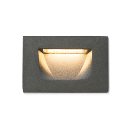 RENDL outdoor lamp PER recessed anthracite grey 230V LED 3W IP54 3000K R12577 6