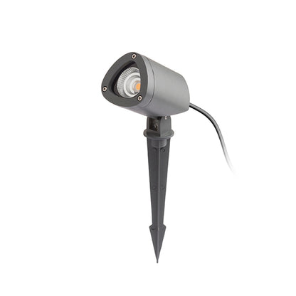 RENDL outdoor lamp COSMO on spike anthracite grey  230V LED 10W 24° IP65  3000K R12580 2