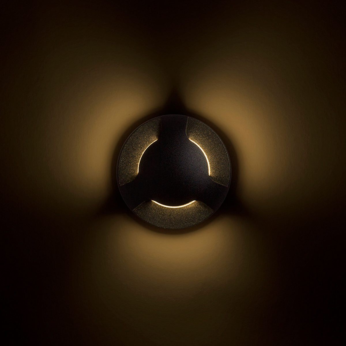 RENDL outdoor lamp KICK III recessed black 230V LED 3W IP54 3000K R12621 10