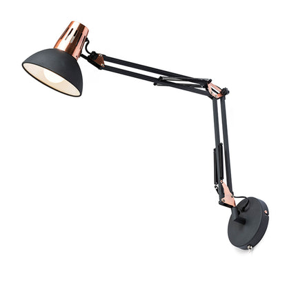 RENDL wall lamp ANTE wall black copper 230V LED E27 15W R12651 3