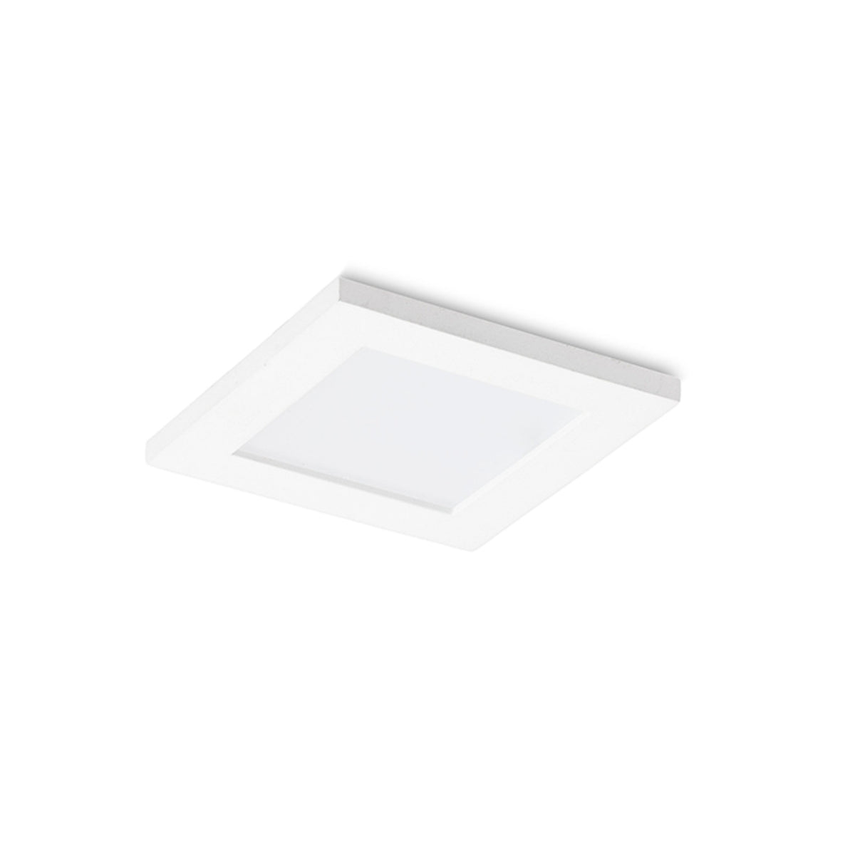 RENDL recessed light LEROY SQ  white  12V GU5,3 35W IP44 R12660 1