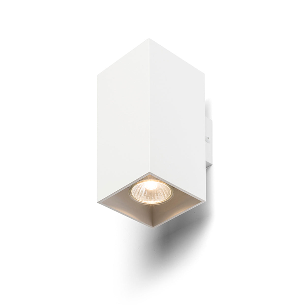 RENDL wall lamp AGATE II wall matte white  230V LED GU10 2x7W R12677 1