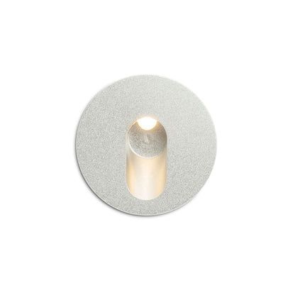RENDL recessed light MEMPHIS R wall recessed silver grey 230V LED 3W 60° 3000K R12687 1